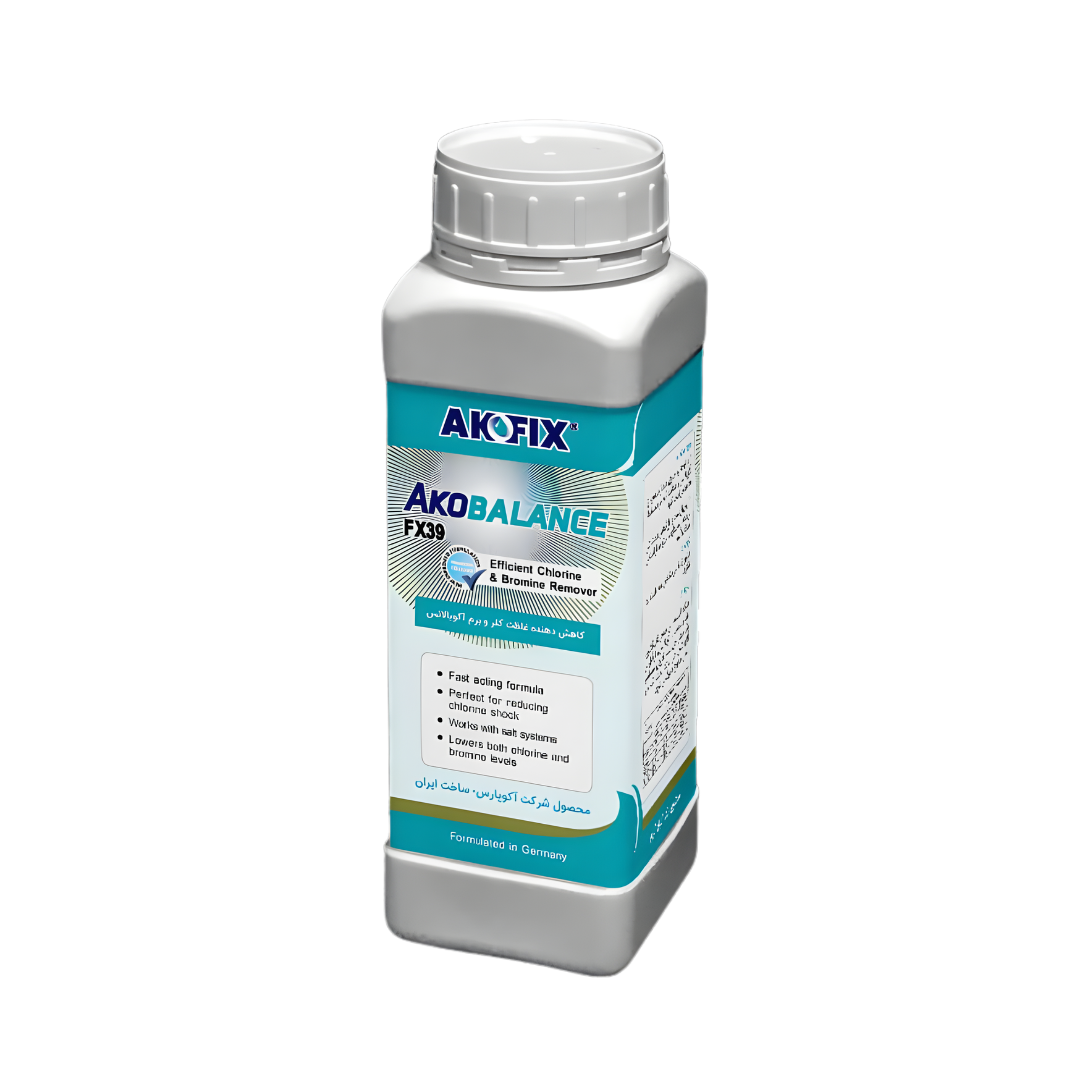 متعادل کننده (کاهش دهنده) کلر و برم آکوبالانس AKOFIX Akobalance FX39