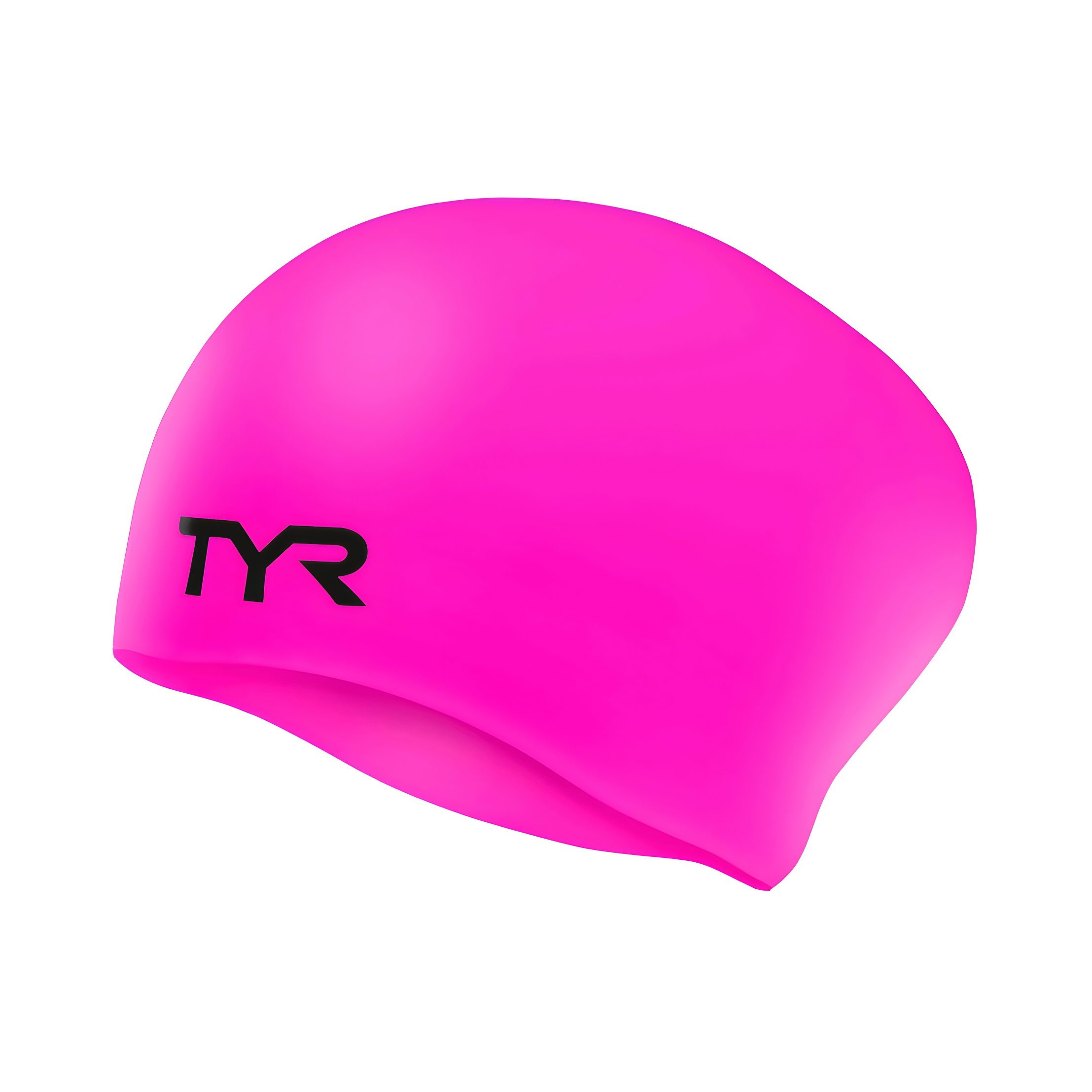 کلاه شنا سیلیکونی مخصوص موهای بلند TYR Silicon Free Size Pink