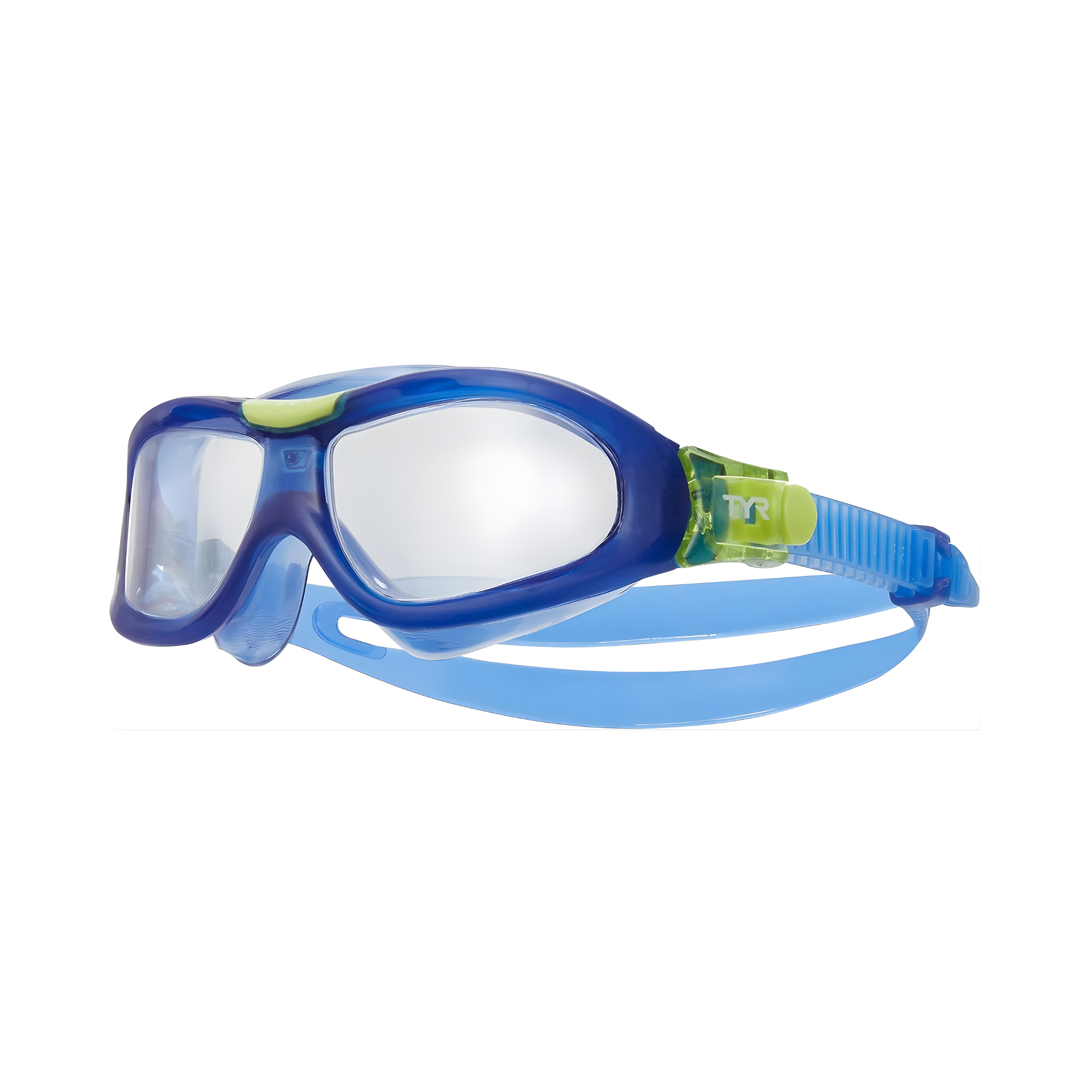 ماسک شنا نوجوانان TYR Orion Swim Mask Youth Fit Clear/Navy