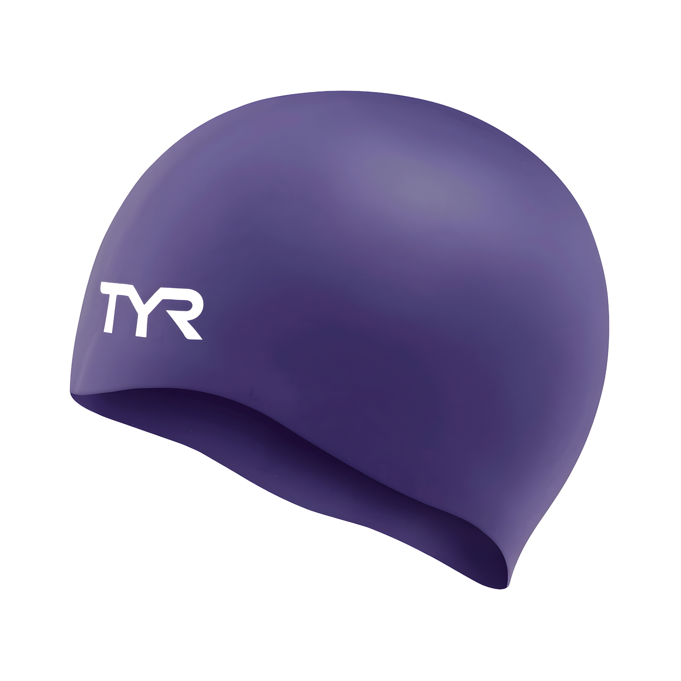 کلاه شنا سیلیکونی TYR Wrinkle Free - Free Size Purple