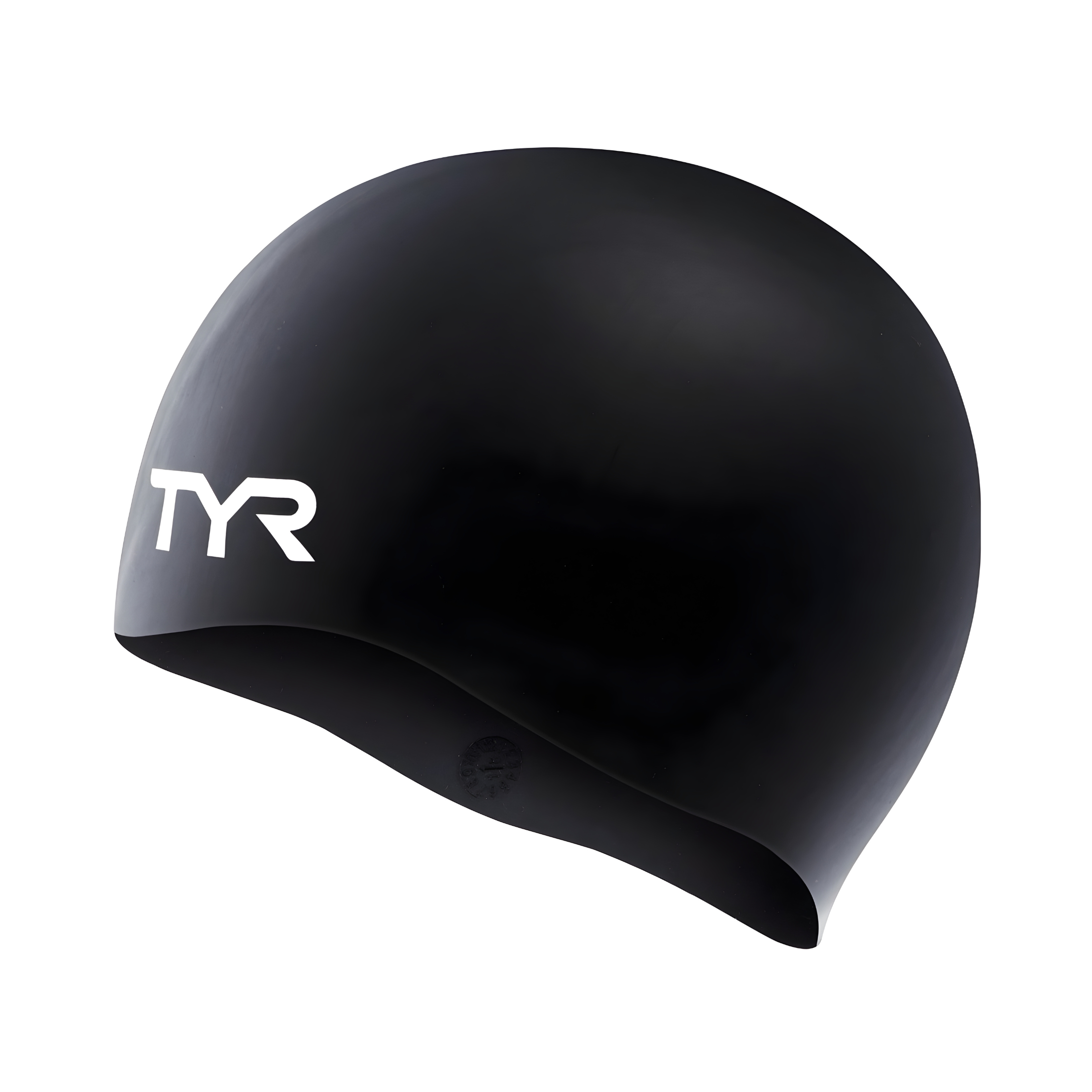 کلاه شنا سیلیکونی TYR Wrinkle Free - Free Size Black