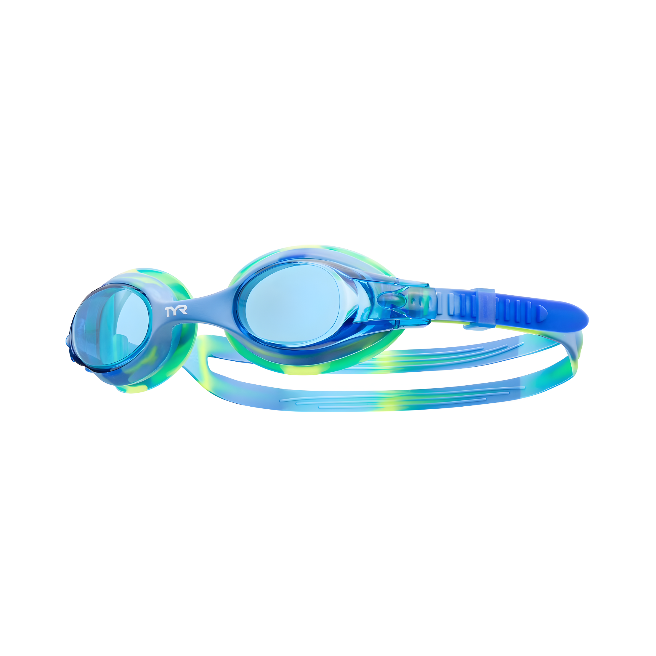 عینک شنا کودکان TYR Swimple Tie Dye Blue/Green