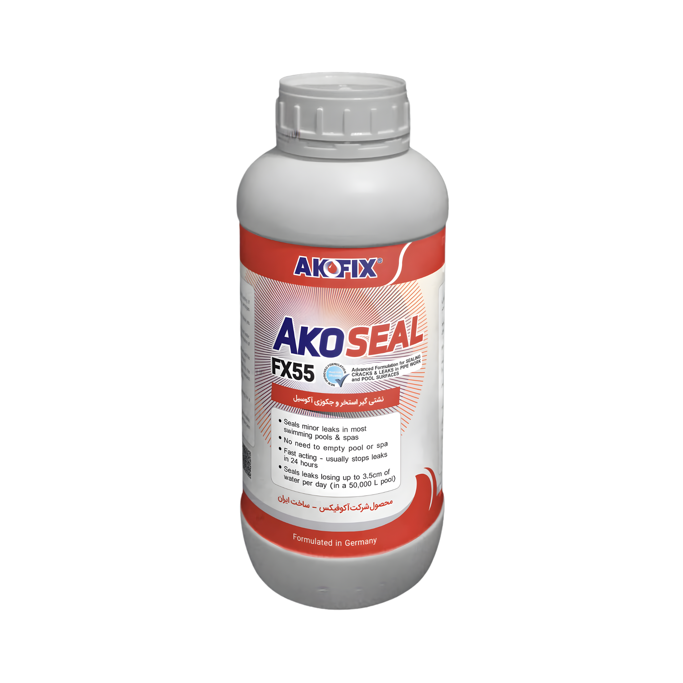 نشتی‌ گیر استخر و جکوزی آکوسیل AKOFIX Akoseal FX55