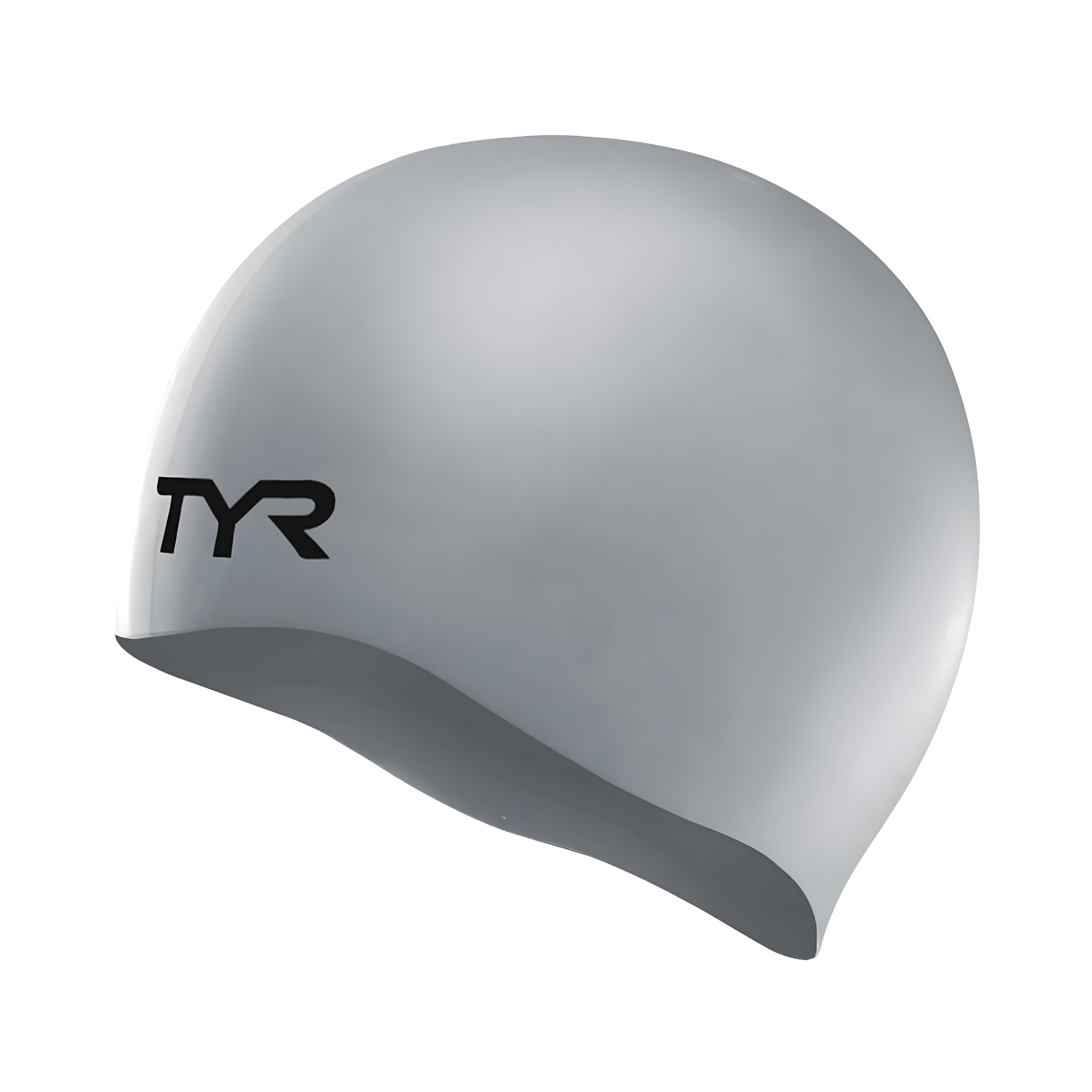 کلاه شنا سیلیکونی TYR Wrinkle Free - Free Size Silver