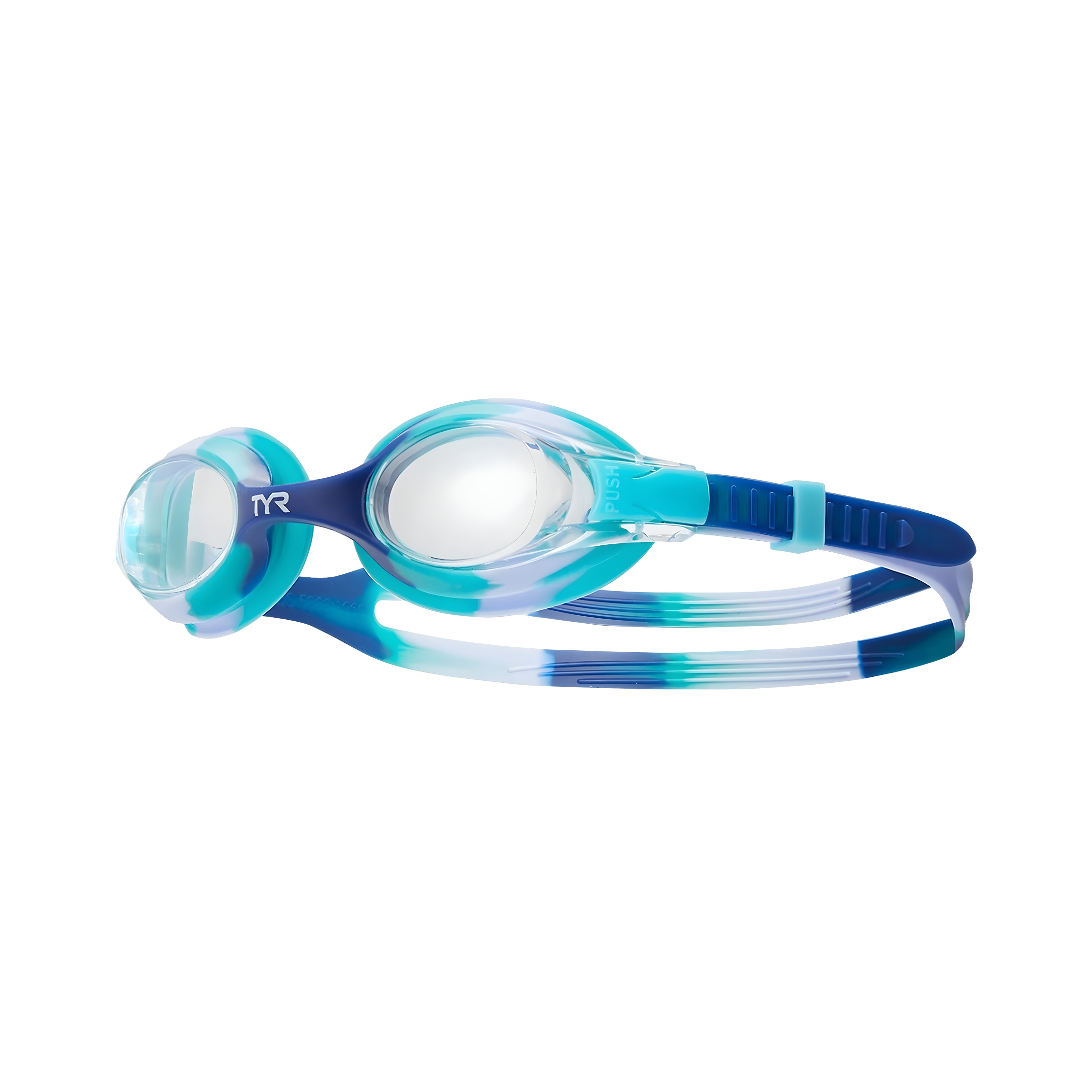 عینک شنا کودکان TYR Swimple Tie Dye Clear/Purple