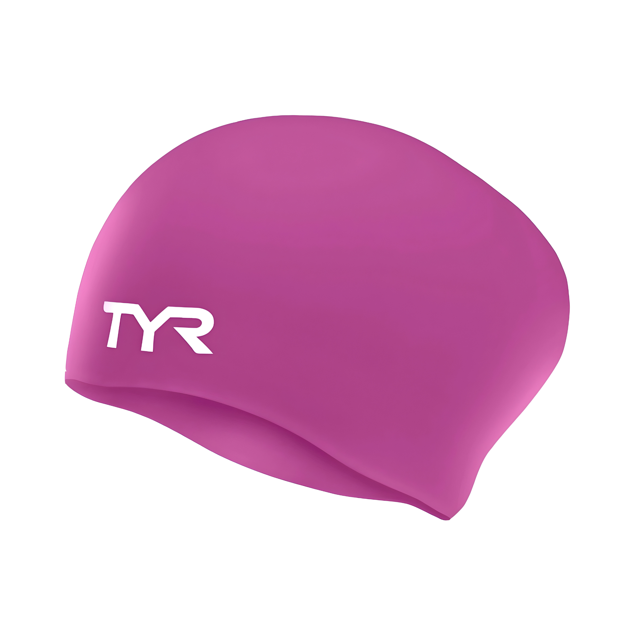 کلاه شنا سیلیکونی مخصوص موهای بلند TYR Silicon Free Size Magenta