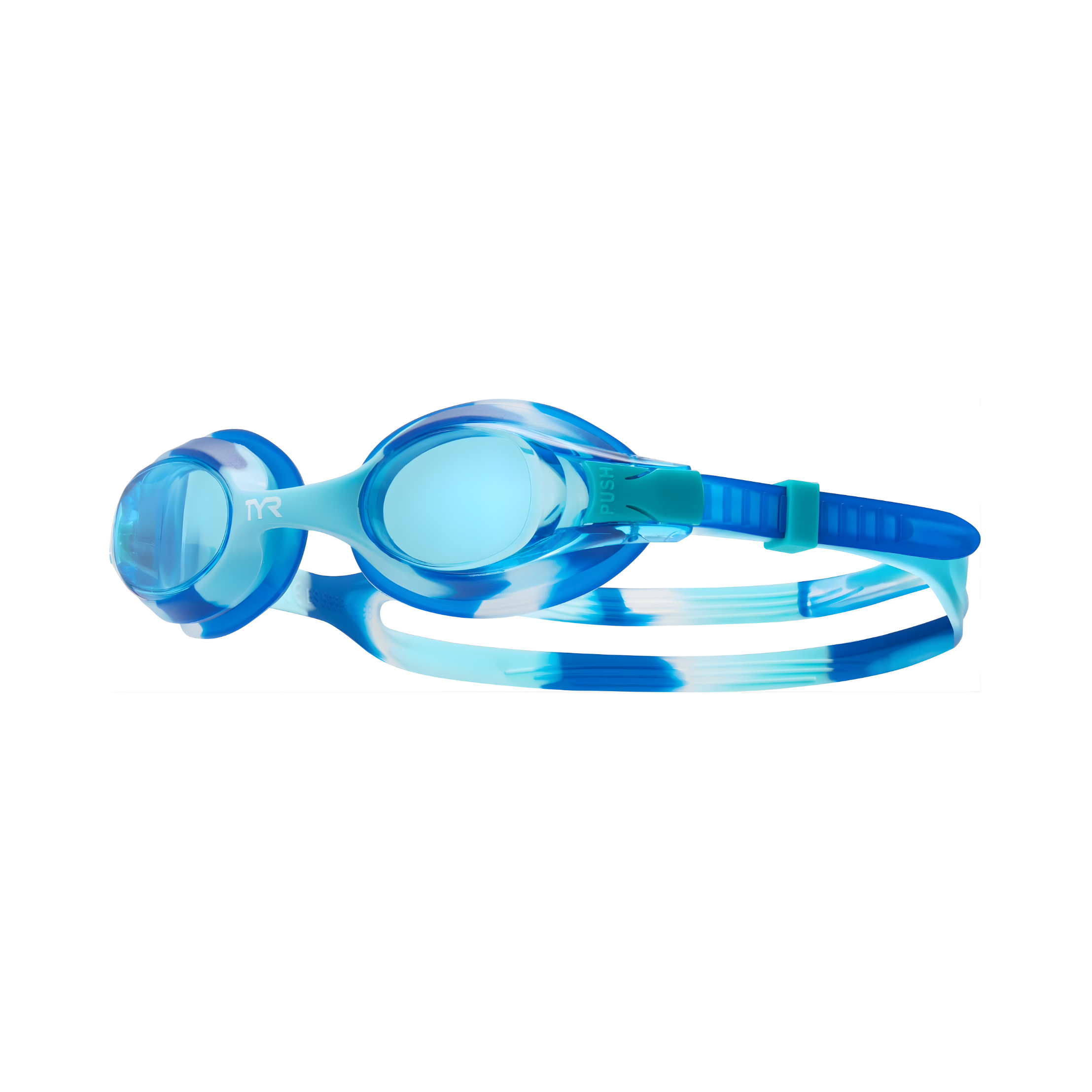 عینک شنا کودکان TYR Swimple Tie Dye Petite/Blue
