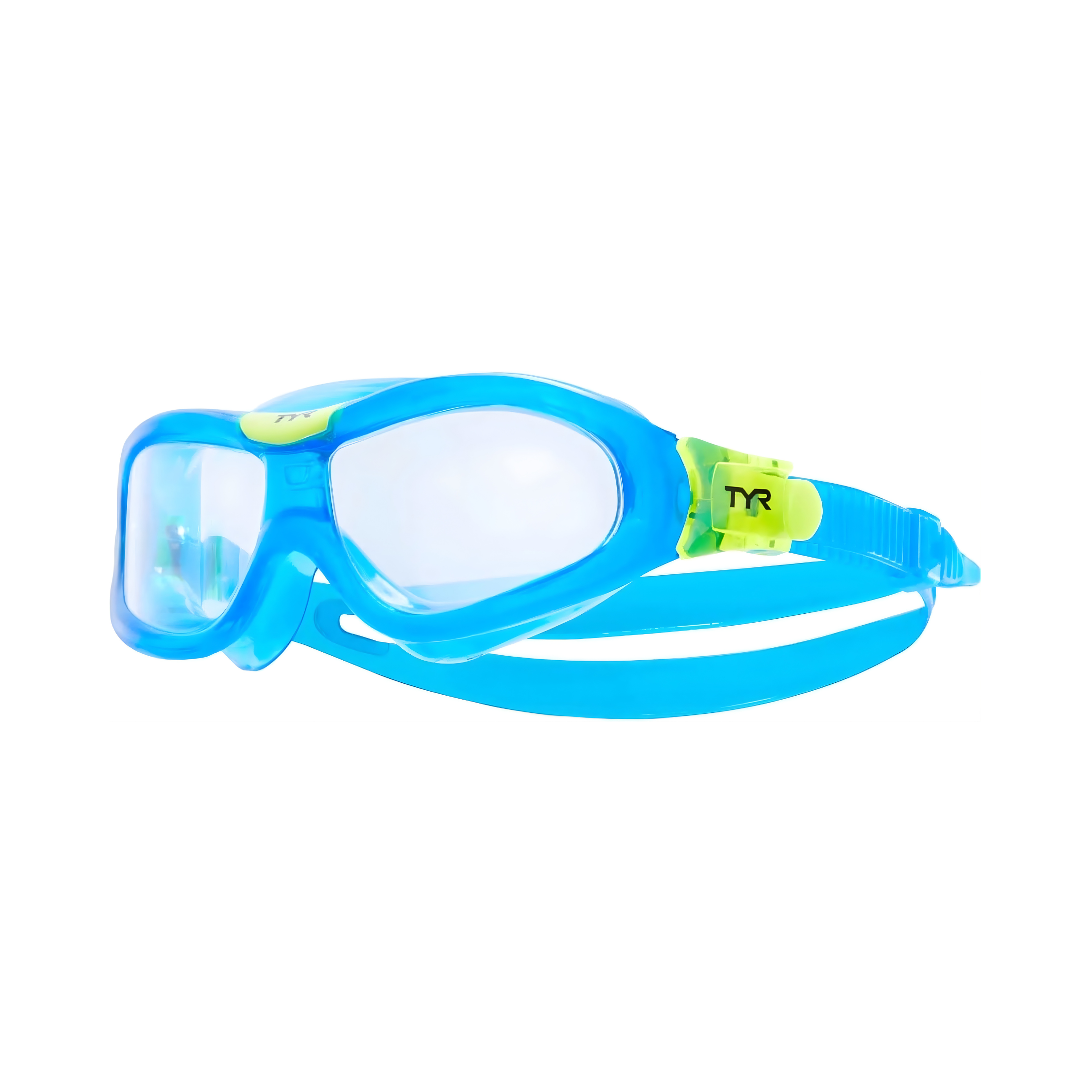 ماسک شنا نوجوانان TYR Orion Swim Mask Youth Fit Clear/Blue