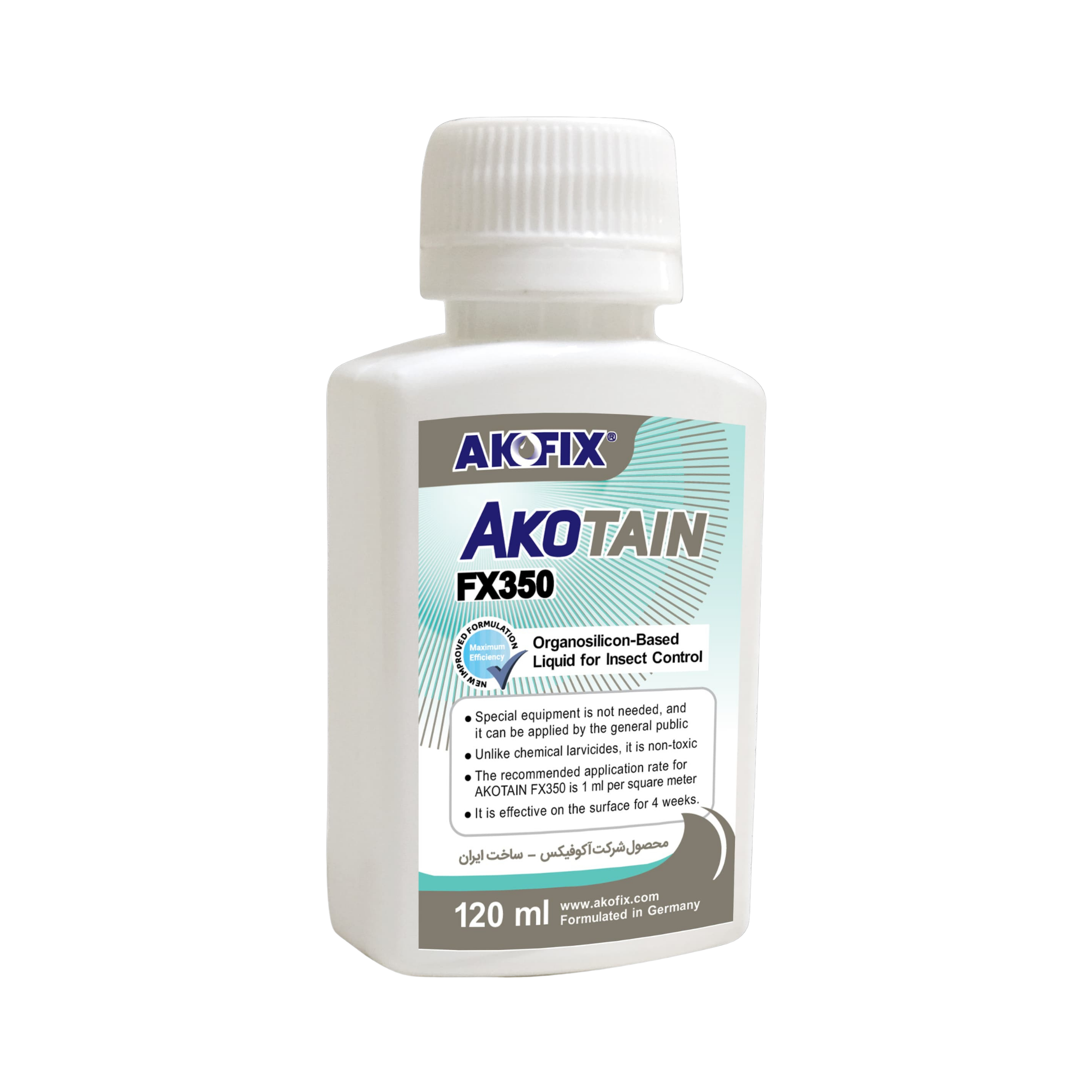 ضد حشره و ضد تبخیر استخر آکوتین AKOFIX Akotain FX350